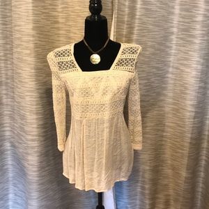 Crochet Lace Shirt